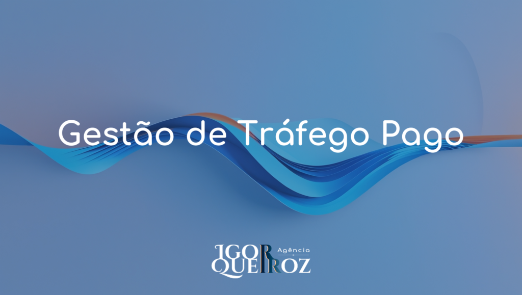 Gestão de Tráfego Pago - Agência Igor Queiroz - Especialista em Marketing Estratégico e Performance